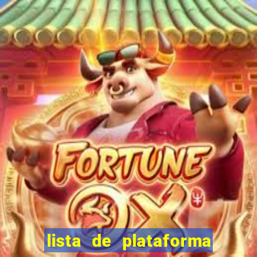 lista de plataforma de jogos